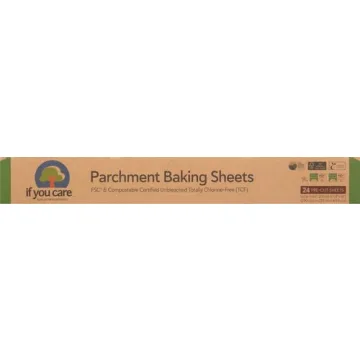 If You Care Parchment Baking Sheets 24 Count Eco-Friendly