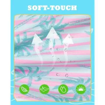 SURF CUZ Boys Swim Trunks with UPF 50+ Protection