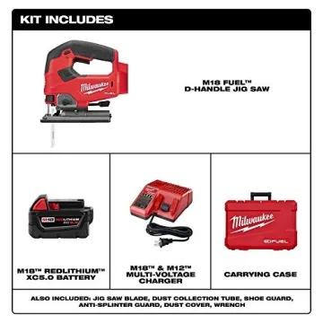 Milwaukee M18 FUEL Cordless Jig Saw Kit - High Power & Precision
