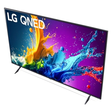 LG 65-Inch QNED80T 4K Smart TV with AI Features