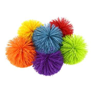 Koosh Mondo Ball, Assorted Colors - Kids Outdoor Toys, Beach Toys, Kids Games, Outdoor Games for Adults and Family, Outdoor Games for Kids, Kids Toys, Fidget Toys for Kids, Ages 3+