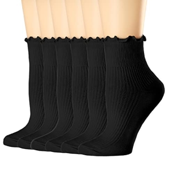 Fun and Fashionable Mcool Mary Women's Ruffle Socks