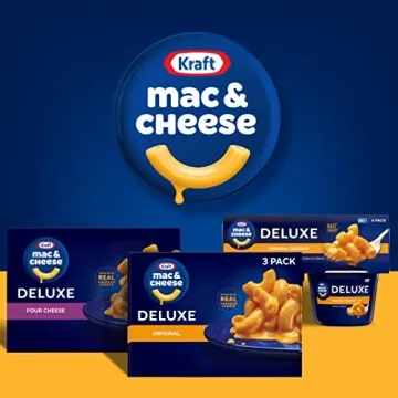 Kraft Deluxe Original Mac & Cheese 3 Pack 14 oz
