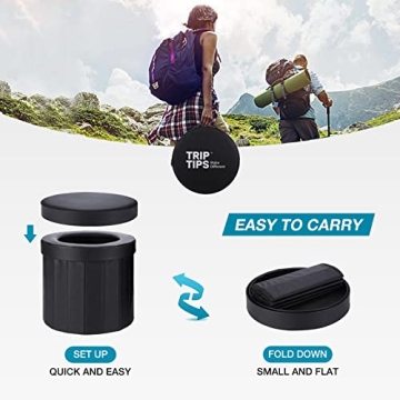Portable Folding Toilet for Travel Camping and Emergencies