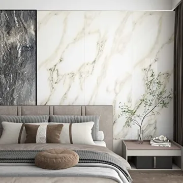 Ekmxmax Marble Granite Contact Paper for Home Décor