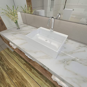 Ekmxmax Marble Granite Contact Paper for Home Décor