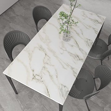 Ekmxmax Marble Granite Contact Paper for Home Décor