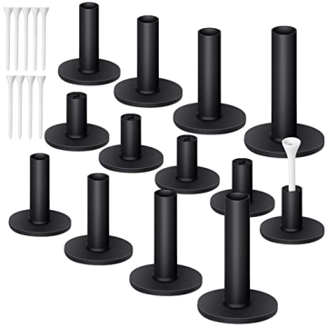 23 Pieces Rubber Golf Tees Set - Perfect for Indoor & Outdoor Golf Practice