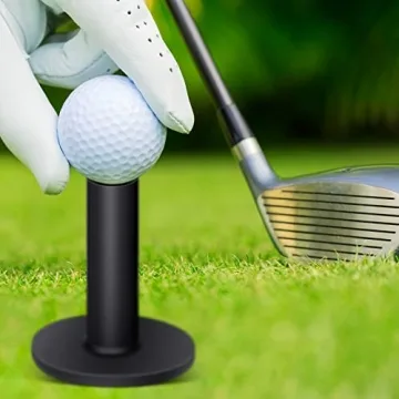 23-Piece Rubber Golf Tees Set for Driving Range Training