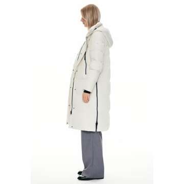 Orolay Women's Long Down Jacket - Stylish Winter Coat