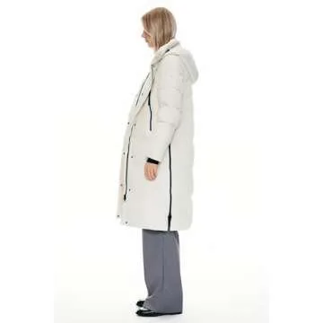 Orolay Women's Long Down Jacket - Stylish Winter Coat