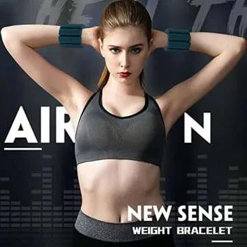 Ahpagoo Adjustable Wrist & Ankle Weights for Effective Workouts