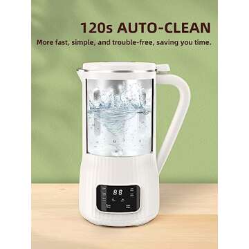 BUAIAHUG Nut Milk Maker - Plant-Based Beverages Machine