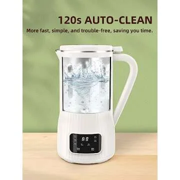 BUAIAHUG Nut Milk Maker - Plant-Based Beverages Machine