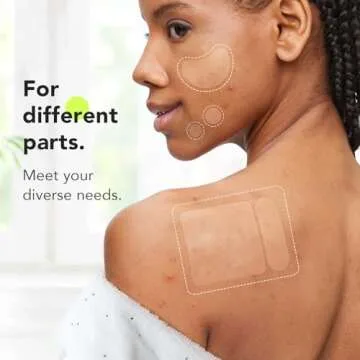 LitBear Large Pimple Patches - 306 Count for Acne Treatment