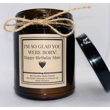 Personalized Handcrafted Soy Candles - My Candles Make Scents