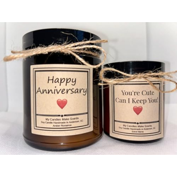 Personalized Handcrafted Soy Candles - My Candles Make Scents