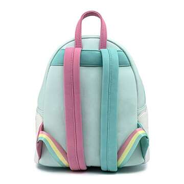 Loungefly Sanrio Little Twin Stars Two Stars on Cloud Adult Womens Double Strap Shoulder Bag Purse