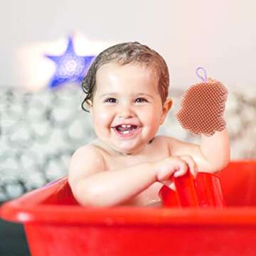 Gentle Bath Silicone Brush for Kids - Scalp Massager