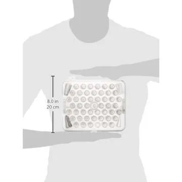 Ateco 55-Piece Decorating Tip Set for Cake Artistry