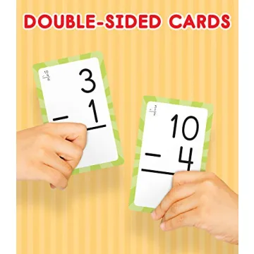 Carson Dellosa Subtraction Flash Cards for Kids 6+