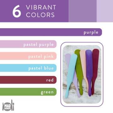 Mad Hungry Spurtle Silicone Set - Versatile Kitchen Utensils