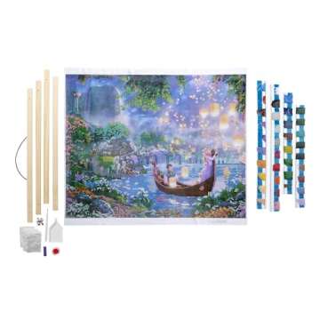 RoseArt Thomas Kinkade Diamond Art Tangled Kit