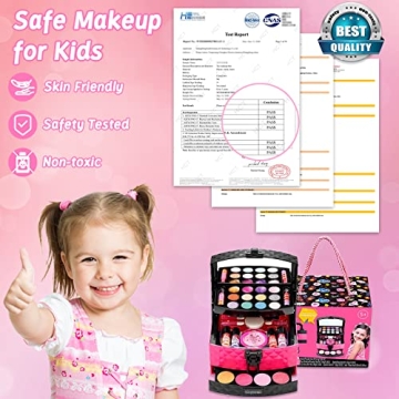 Vextronic Kids Makeup Set | Non-Toxic & Washable Fun