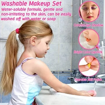 Vextronic Kids Makeup Set | Non-Toxic & Washable Fun