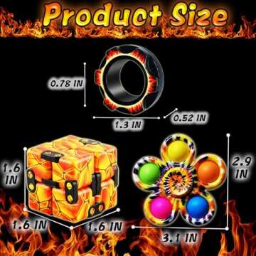 Dr.Kbder Fidget Toys Adults Set, Easter Basket Stuffers for Kids Teen Autism Sensory Toys Pack with ...