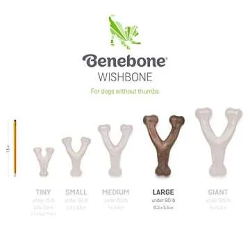 Benebone Wishbone Durable Chew Toy for Dogs