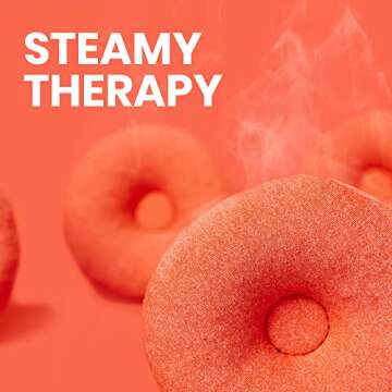 Manta Steam Sleep Mask - Microwave Warm Eye Compress for Dry Eyes, Sinus & Migraine Relief – Zero Eye Pressure Moist Heat Mask for Puffy Eyes, Irritation, and Eye Strain Therapy