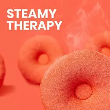 Manta Steam Sleep Mask - Microwave Warm Eye Compress for Dry Eyes, Sinus & Migraine Relief – Zero Eye Pressure Moist Heat Mask for Puffy Eyes, Irritation, and Eye Strain Therapy