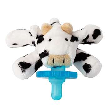 WubbaNub Silicone Infant Pacifier - Cow, BPA Free, Latex Free, Phthalate Free