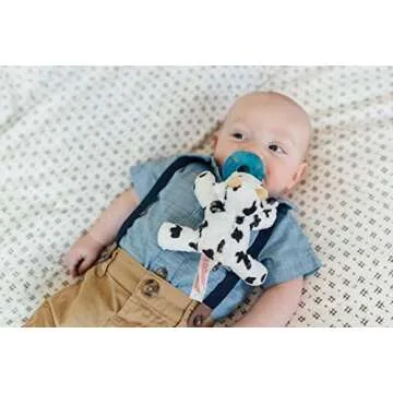 WubbaNub Silicone Infant Pacifier - Cow, BPA Free, Latex Free, Phthalate Free