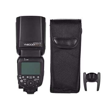 YONGNUO YN600EX-RT II Wireless Flash Speedlite with Optical Master and TTL HSS for Canon