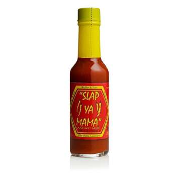 Slap Ya Mama Louisiana Style Hot Sauce, Cajun Hot Flavor, 5 Ounce