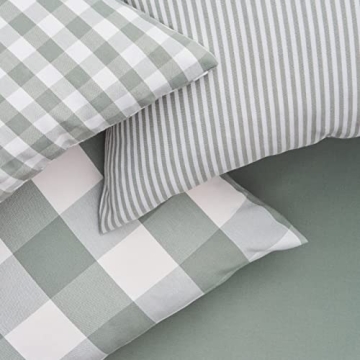 Buffalo Check Plaid Pillow Covers Set of 4 - Durable Canvas Fabric