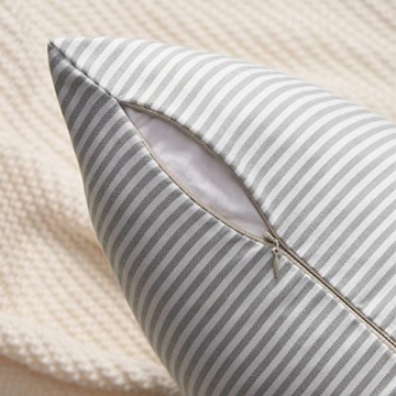 Buffalo Check Plaid Pillow Covers Set of 4 - Durable Canvas Fabric