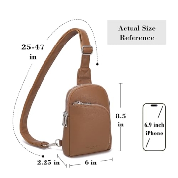 INICAT RFID Blocking Sling Bag for Women Stylish Travel Essential