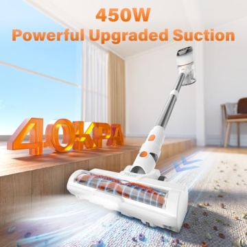 Tikom Cordless Vacuum Cleaner with 40000Pa Suction
