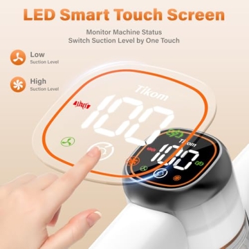 Tikom Cordless Vacuum Cleaner with 40000Pa Suction