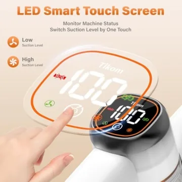 Tikom Cordless Vacuum Cleaner with 40000Pa Suction