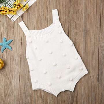 Stylish Liyamiee Newborn Sleeveless Romper for Baby