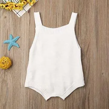 Stylish Liyamiee Newborn Sleeveless Romper for Baby