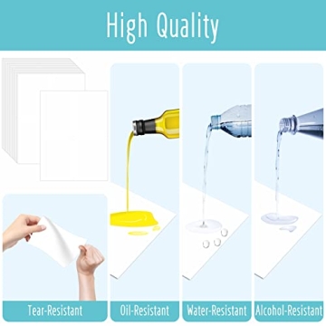 Customizable Water-Resistant Labels for Home Organization