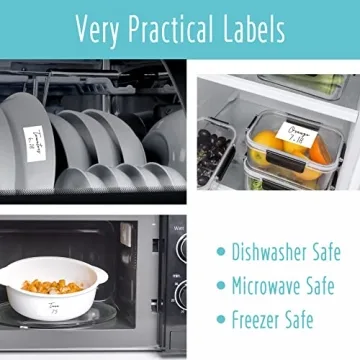 Customizable Water-Resistant Labels for Home Organization