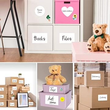 Customizable Water-Resistant Labels for Home Organization