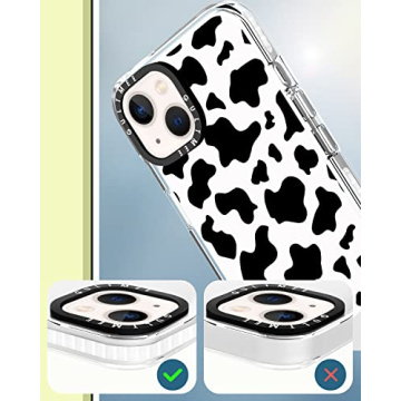 GULTMEE iPhone 13 Cow Print Shockproof Case + Protectors