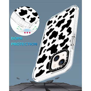 GULTMEE iPhone 13 Cow Print Shockproof Case + Protectors